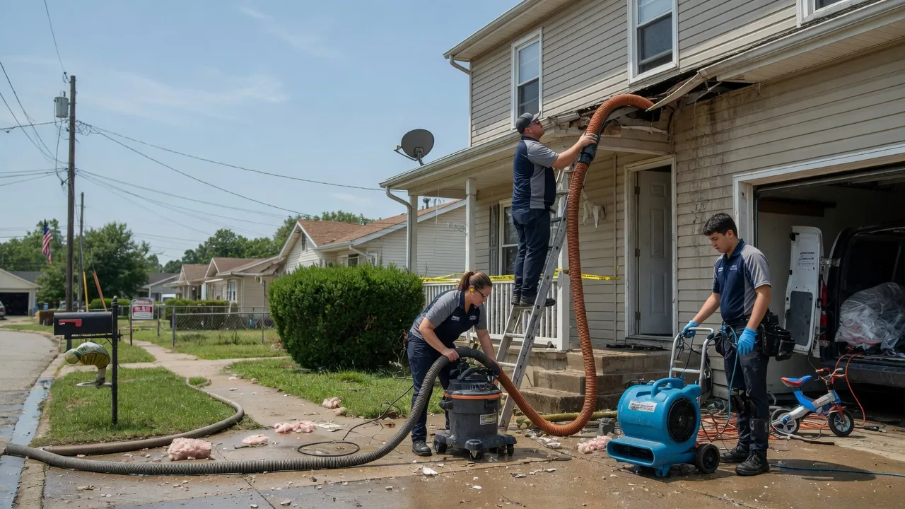 Water Damage Restoration in Earlsboro, OK near me